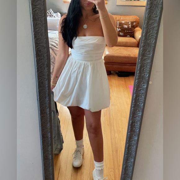 Amanda Uprichard Strapless white dress - Picture 2 of 2